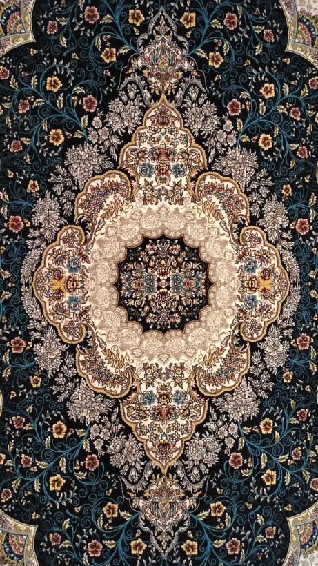 نمای نقشه فرش سوگند