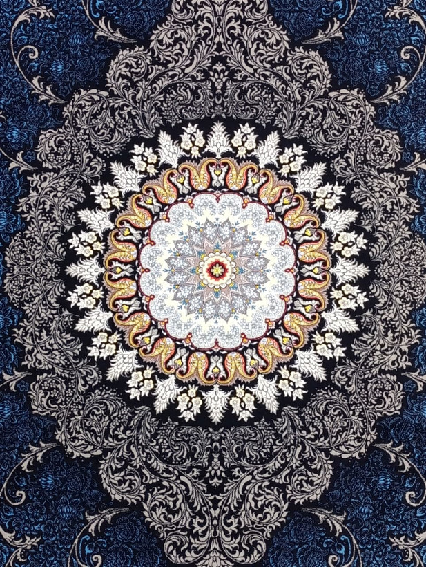 نمای نقشه فرش دلاریس