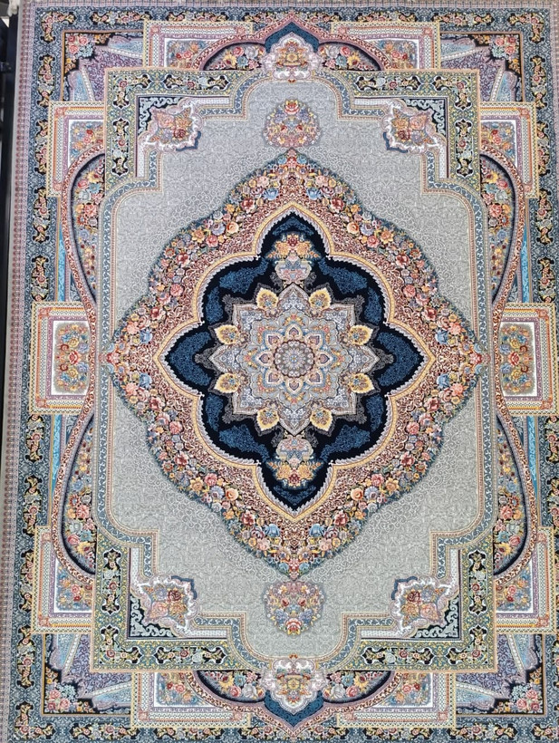 نمای کامل فرش باغ معلق