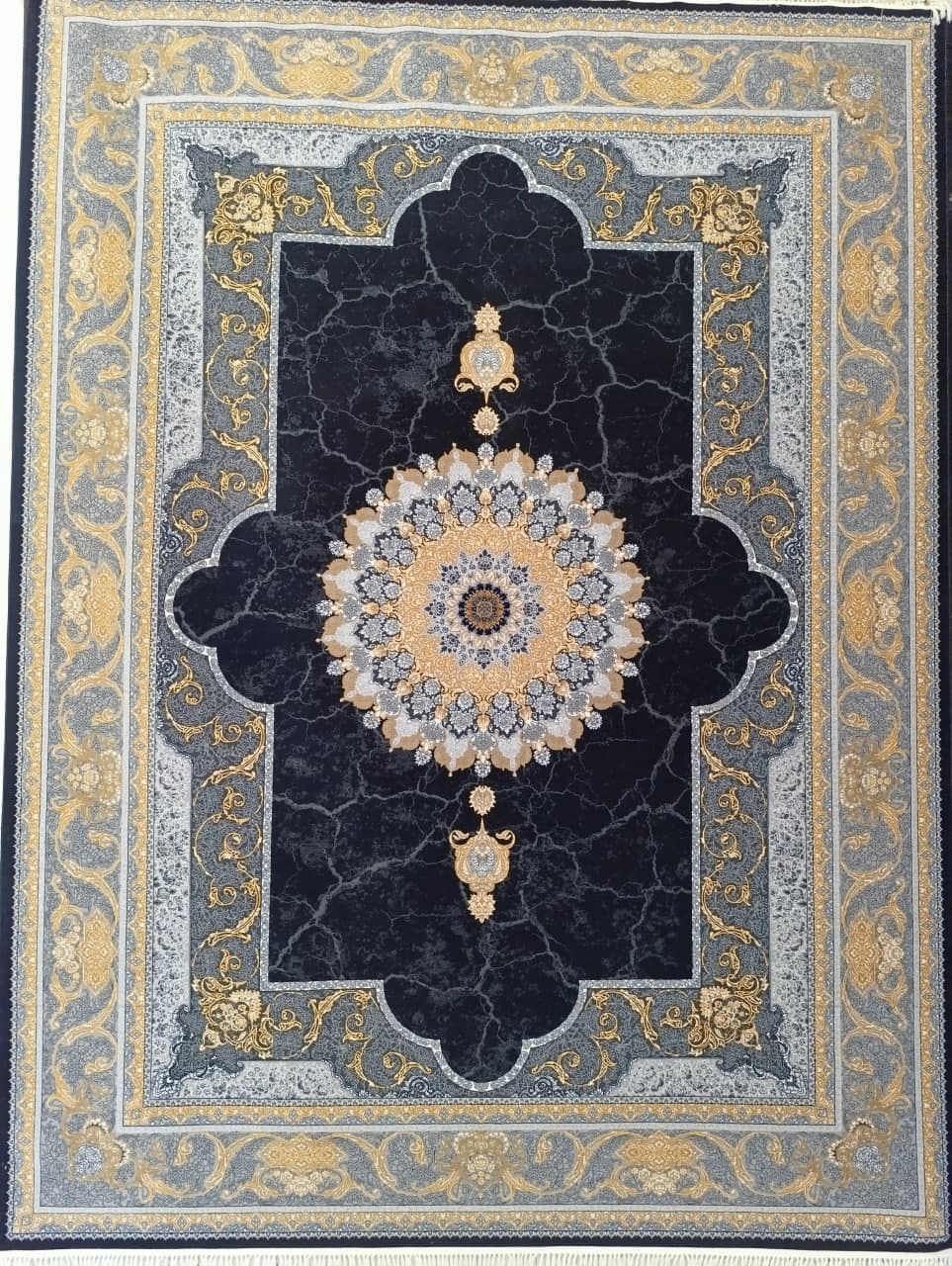 فرش 700 شانه آکریلیک طرح نسیم کویر