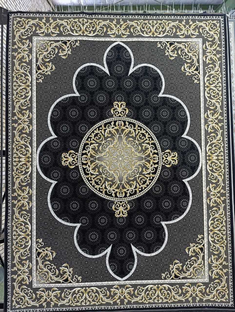 فرش 1200شانه آکریلیک طرح مه گل