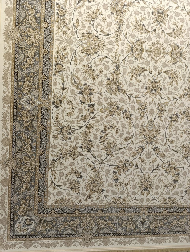 نمای حاشیه فرش رز