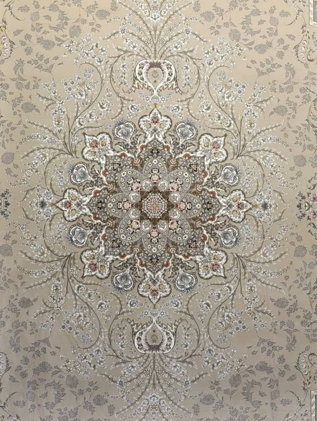 نمای بوم فرش گلستان