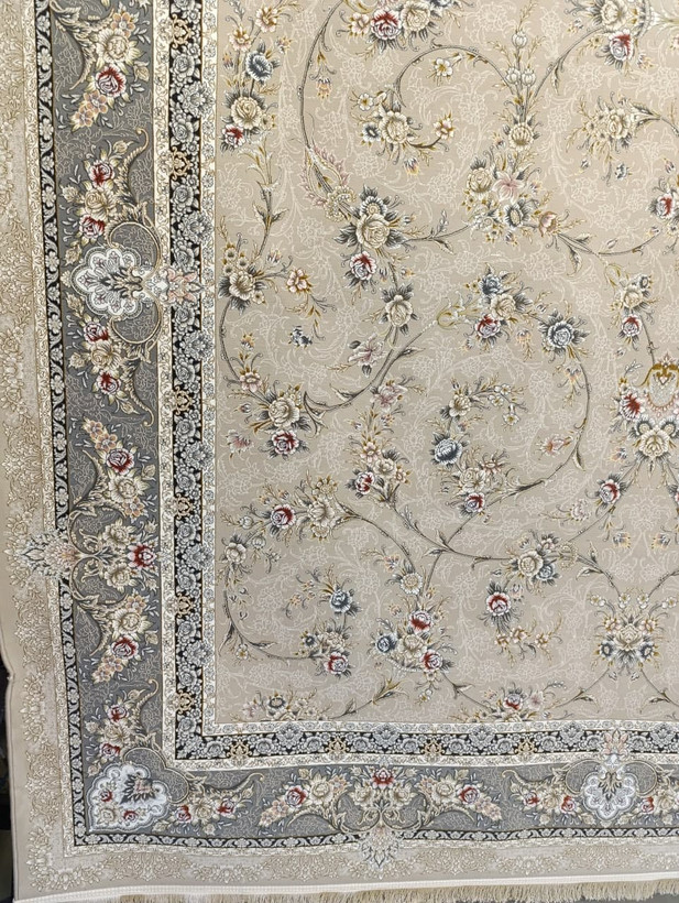 نمای حاشیه فرش رز