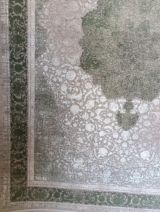 نمای حاشیه فرش اصفهان