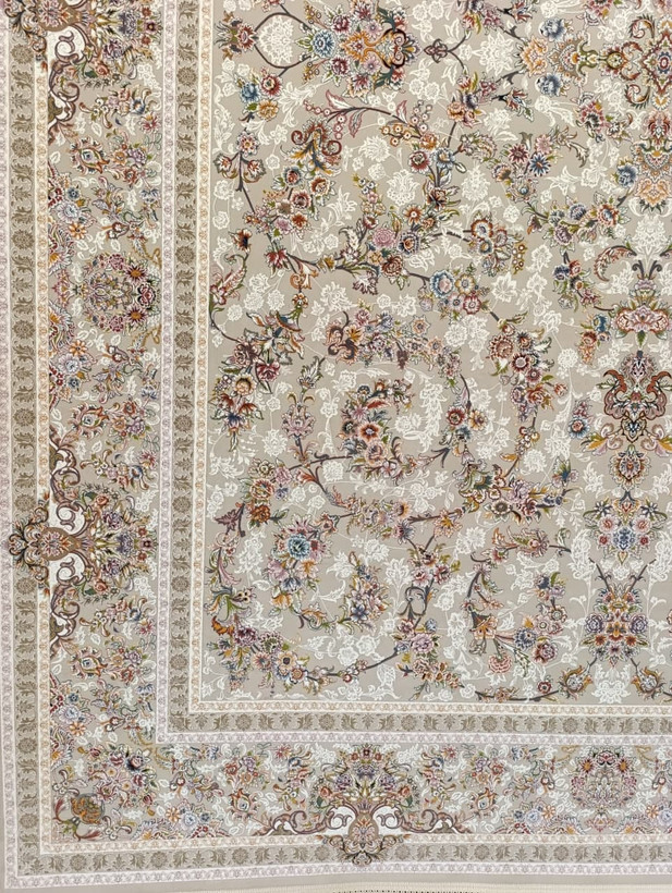 نمای حاشیه فرش جواهر