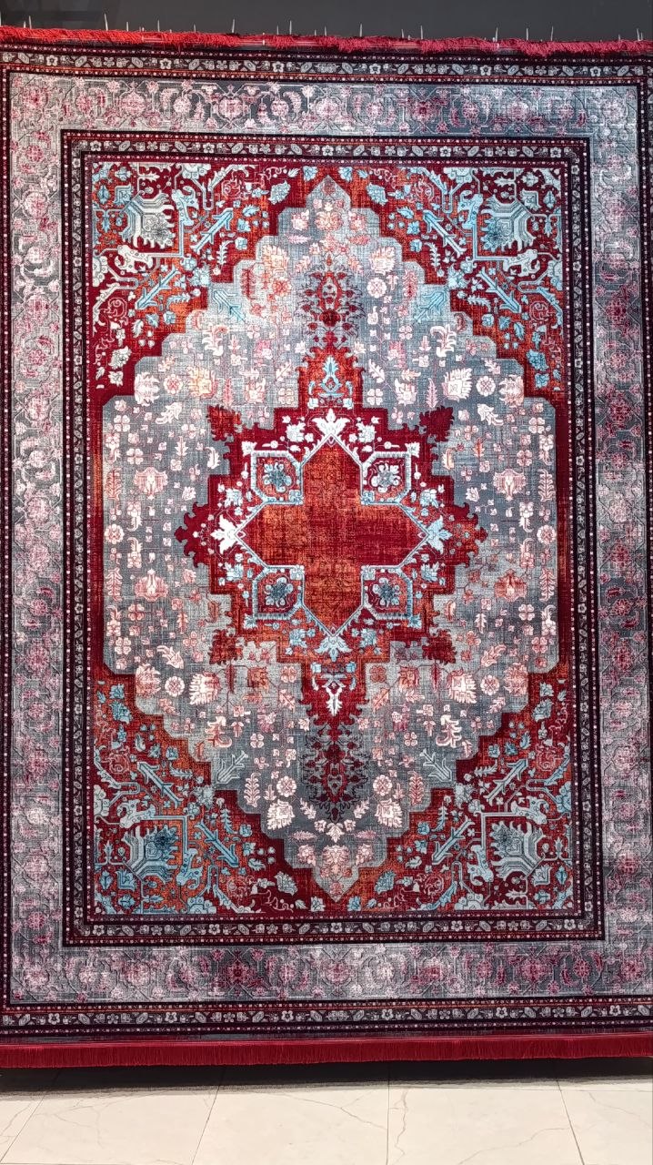 فرش 700 شانه آکریلیک طرح هریس