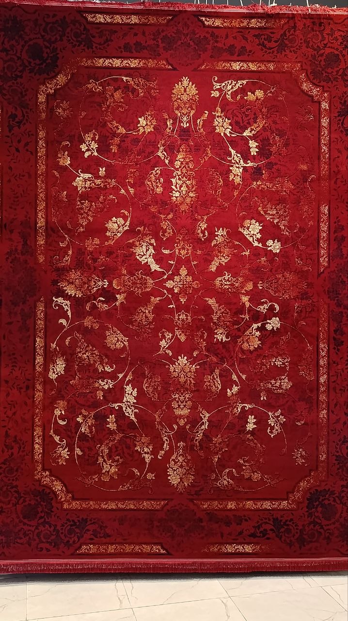 فرش ماشینی 700 شانه، جنس آکریلیک، طرح افشان