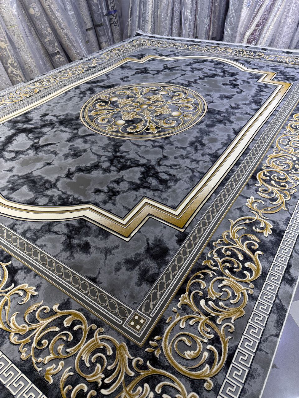 فرش 1200شانه آکریلیک طرح فرانسه